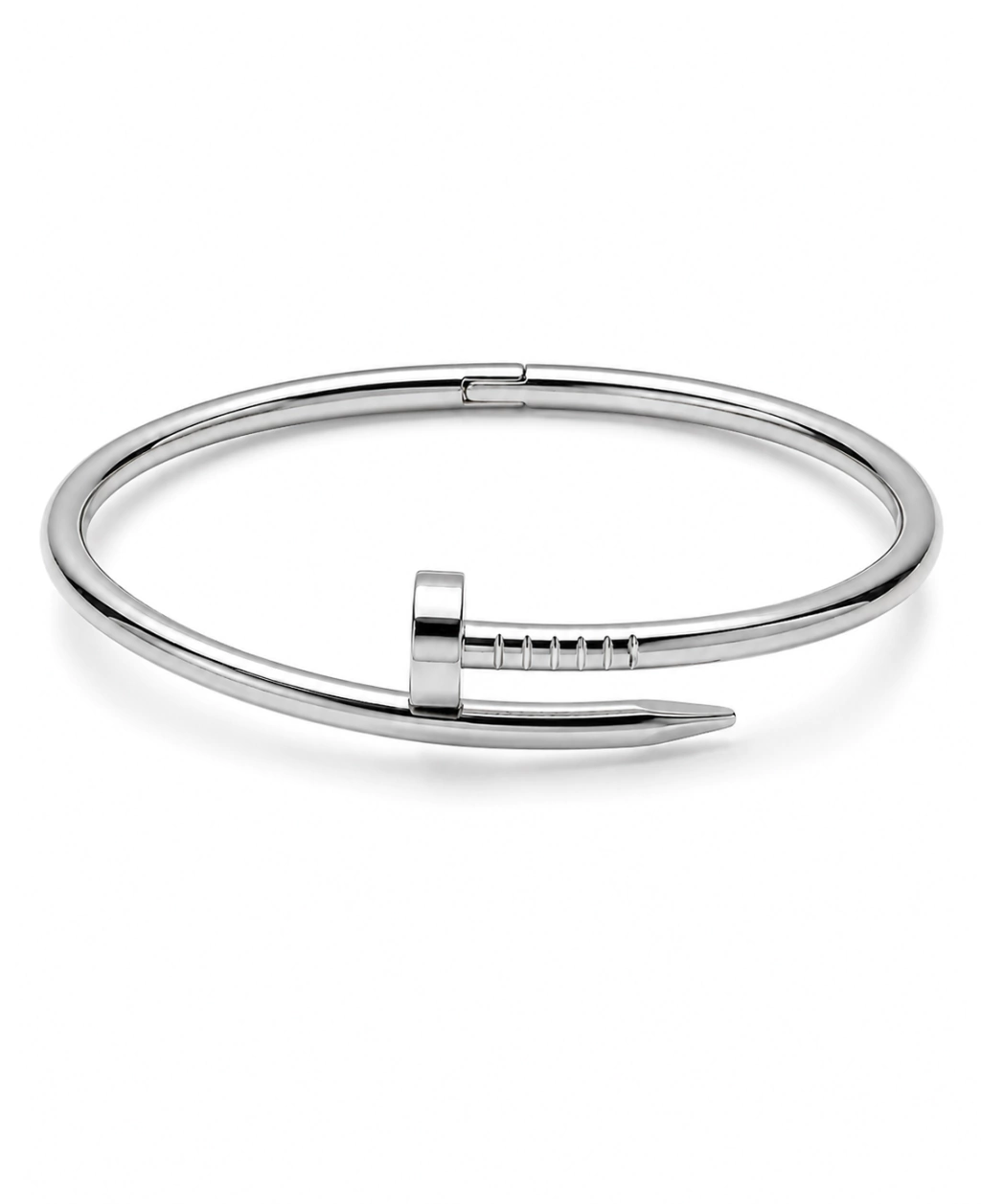 BRACELETE PREGO INSP PRATEADO