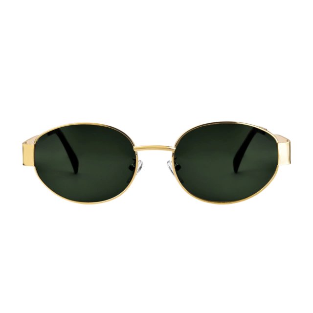 Óculos de Sol Oval Feminino Capri Verde