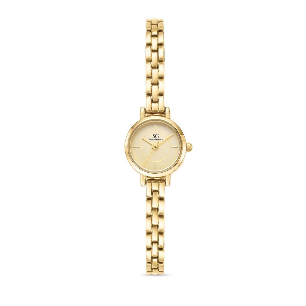 Relógio Feminino Redondo Petite Madison Dourado 19mm