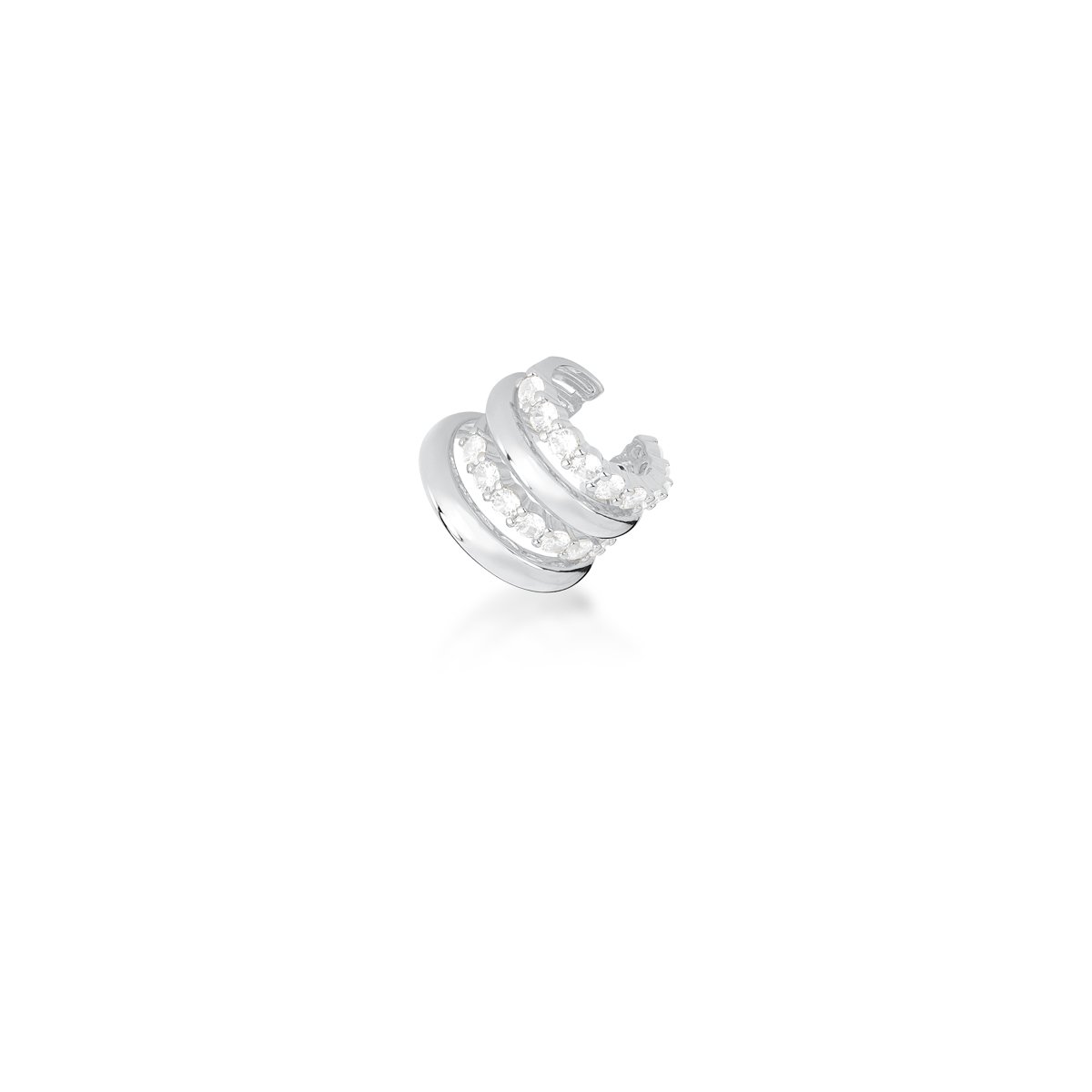 PIERCING FAKE QUATRO FILEIRAS COM CRISTAIS